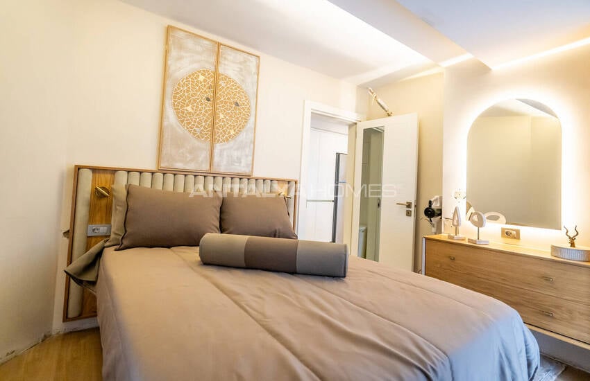 Просторные Квартиры с Видом на Море в Аланье, Махмутлар 33