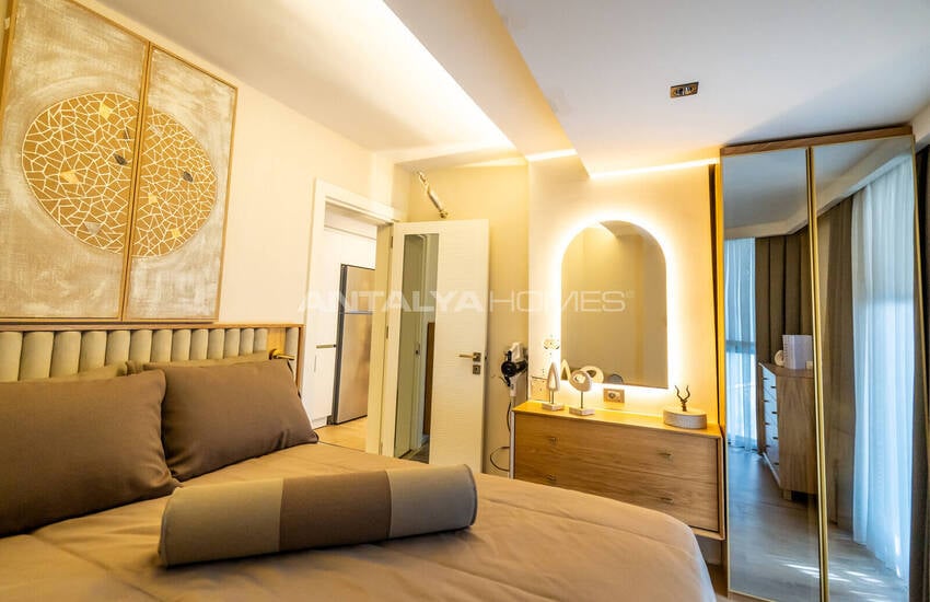 Просторные Квартиры с Видом на Море в Аланье, Махмутлар 32