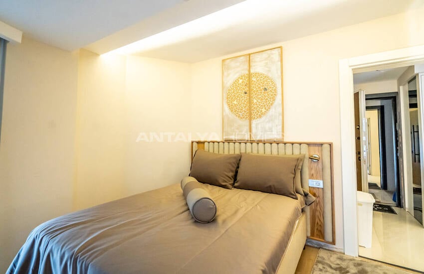 Просторные Квартиры с Видом на Море в Аланье, Махмутлар 31