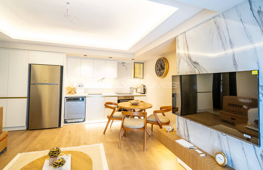 Просторные Квартиры с Видом на Море в Аланье, Махмутлар 22