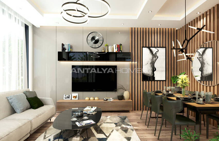 Antalya Döşemealtı'nda Yerden Isıtmalı Müstakil Bahçeli Villalar 18