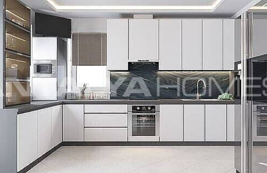 آپارتمان لوکس در یک مجتمع با استخر مشترک در بلک 3