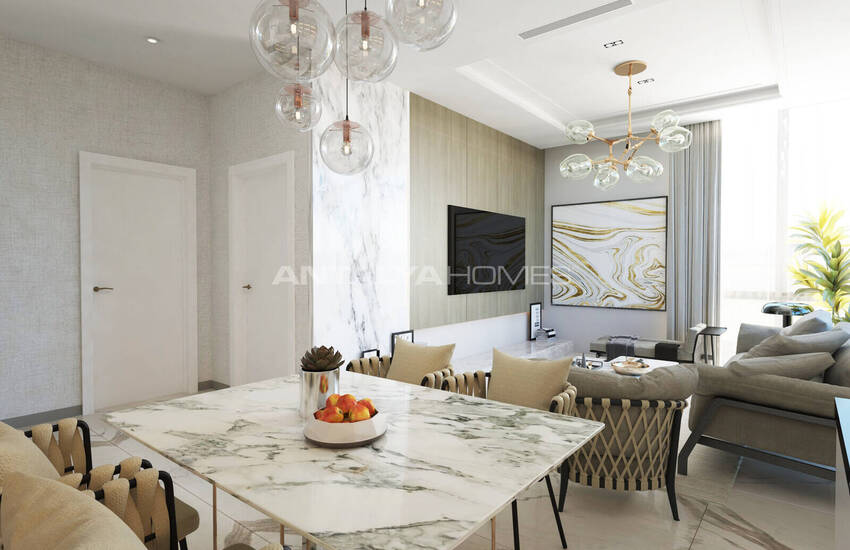 Immobiliers Au Design Luxueux À Vendre Au Cœur D'alanya Antalya 6
