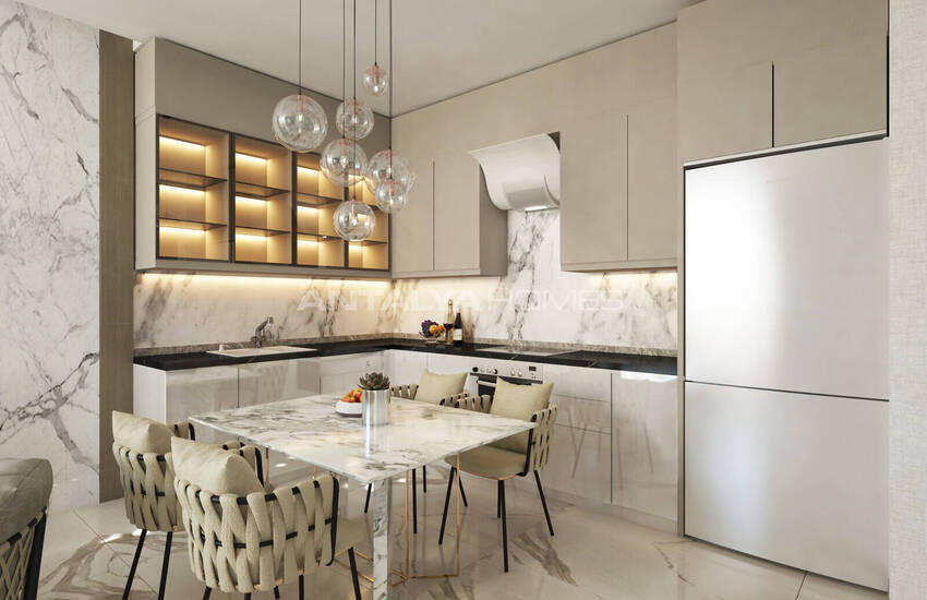 Immobiliers Au Design Luxueux À Vendre Au Cœur D'alanya Antalya 8