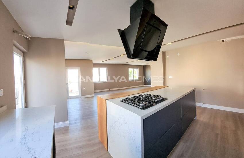 Duplex Flat in Central Location Close to Sea in Antalya Guzeloba 6