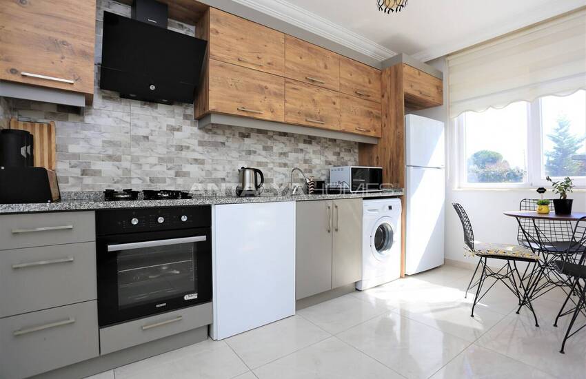 Квартира в Комплексе с Охраной и Бассейном в Анталии, Кепез 13