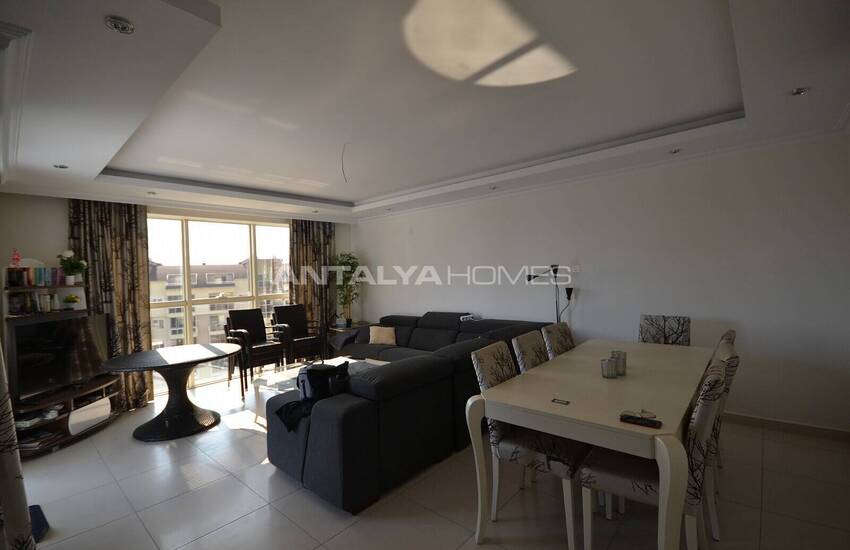 آپارتمان مبله شیک با منظره دریا در آلانیا، آنتالیا 20