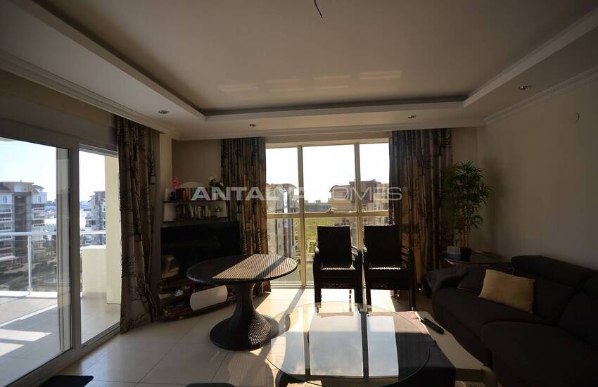 آپارتمان مبله شیک با منظره دریا در آلانیا، آنتالیا 12