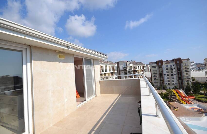 آپارتمان مبله شیک با منظره دریا در آلانیا، آنتالیا 47