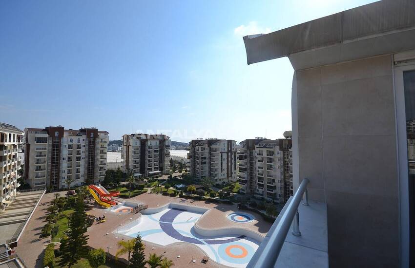 آپارتمان مبله شیک با منظره دریا در آلانیا، آنتالیا 48