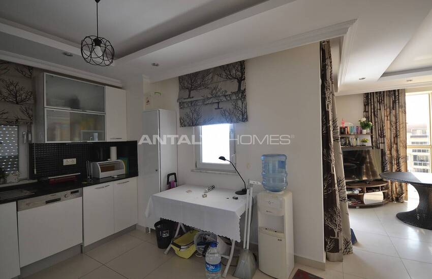 آپارتمان مبله شیک با منظره دریا در آلانیا، آنتالیا 17