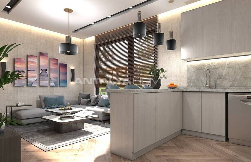 Lägenheter Med Utomhuspool På En Plats I Altıntas Aksu 11