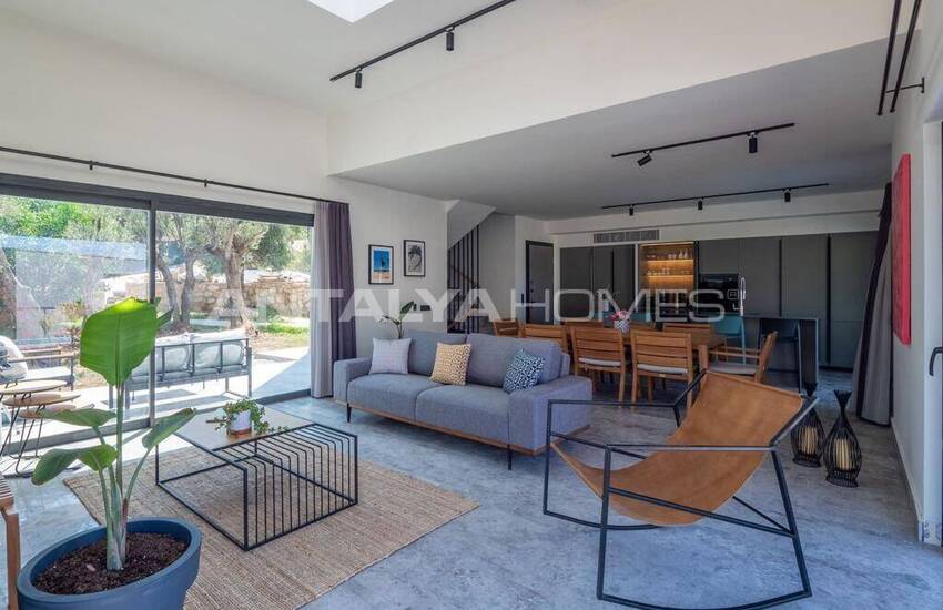 فلل حائزة على جوائز في أنطاليا كاش مطلة على البحر بتصميمها المميز 18