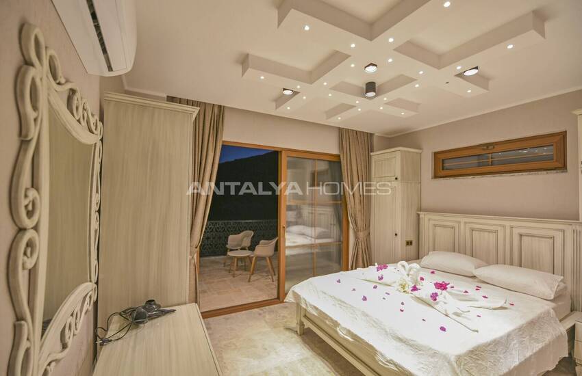 2+1 Isolerad Villa Med Utrustad Inredning På 1876 M² Mark I Kas Kalkan 29