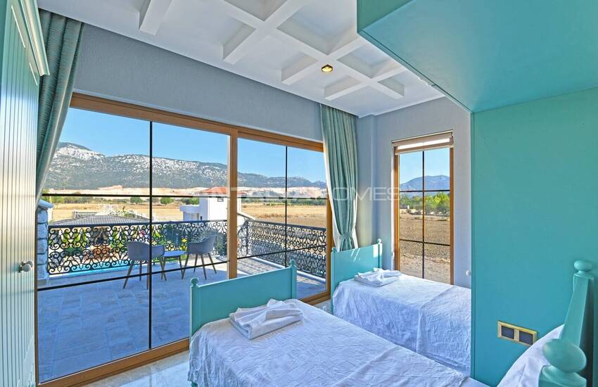 2+1 Isolerad Villa Med Utrustad Inredning På 1876 M² Mark I Kas Kalkan 31