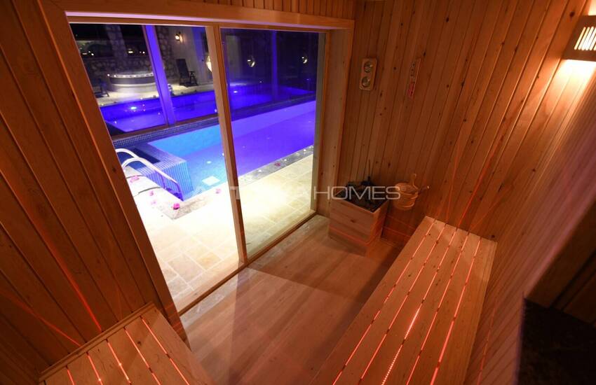 2+1 Isolerad Villa Med Utrustad Inredning På 1876 M² Mark I Kas Kalkan 36