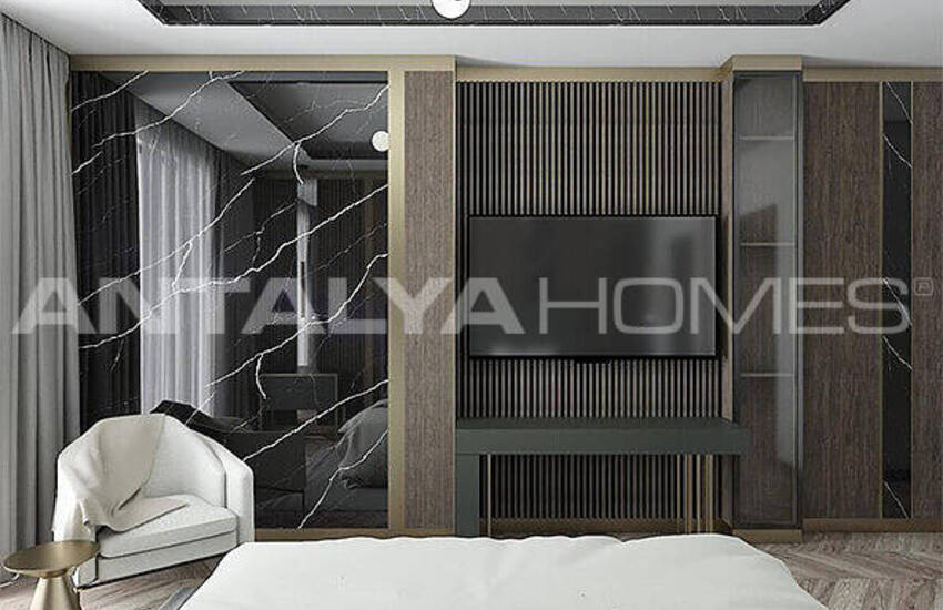 Villen Mit Fußbodenheizung Und Aufzug In Antalya Dosemealti 23