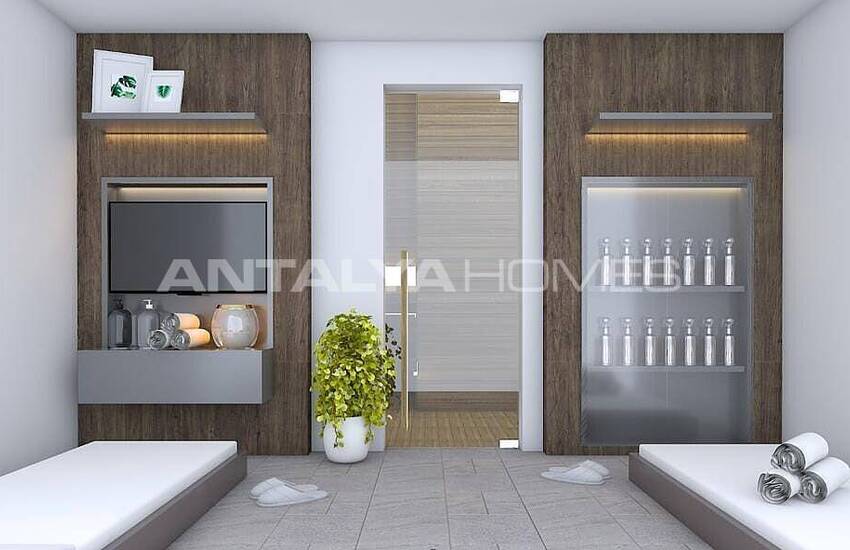 Villen Mit Fußbodenheizung Und Aufzug In Antalya Dosemealti 25