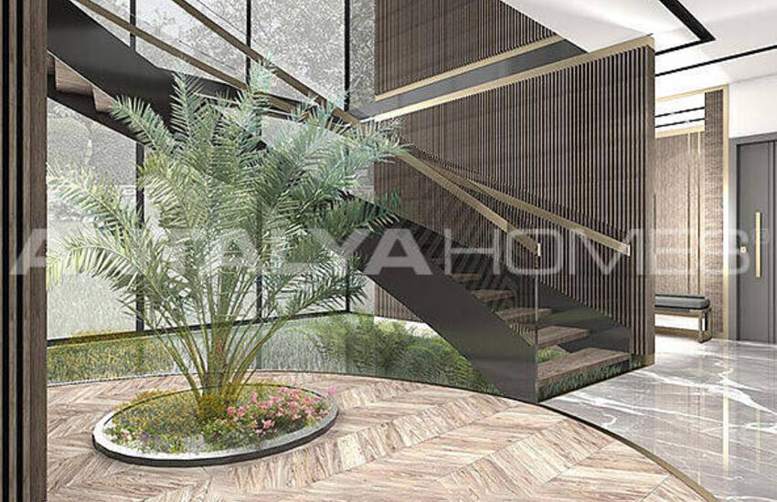 Villen Mit Fußbodenheizung Und Aufzug In Antalya Dosemealti 17