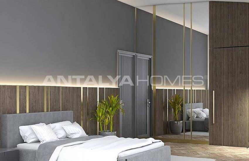 Villen Mit Fußbodenheizung Und Aufzug In Antalya Dosemealti 19