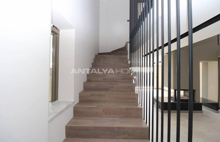 Aksu Kemerağzı'nda Deniz Manzaralı Lüks Müstakil Villa 30