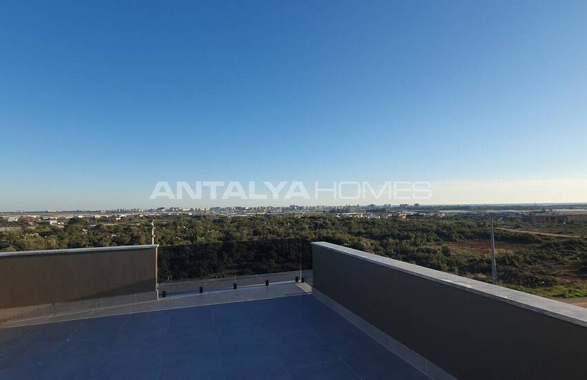 Aksu Kemerağzı'nda Deniz Manzaralı Lüks Müstakil Villa 7