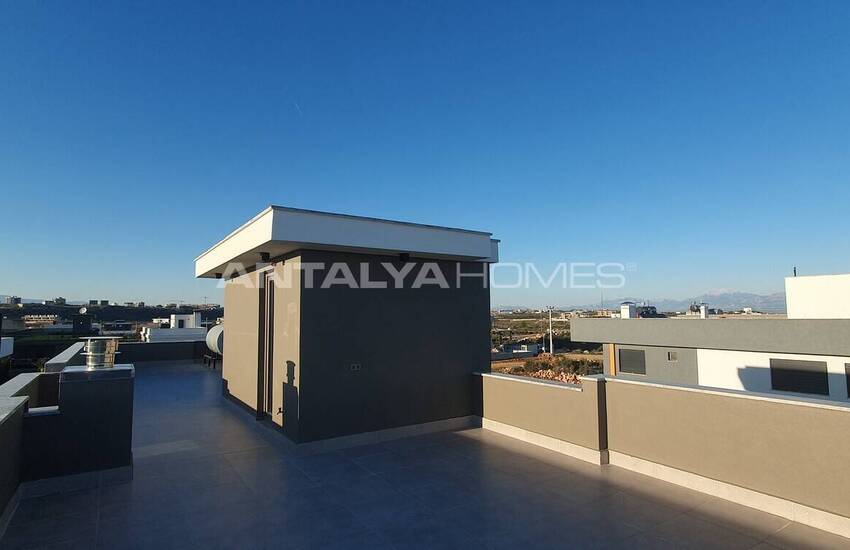 Aksu Kemerağzı'nda Deniz Manzaralı Lüks Müstakil Villa 10