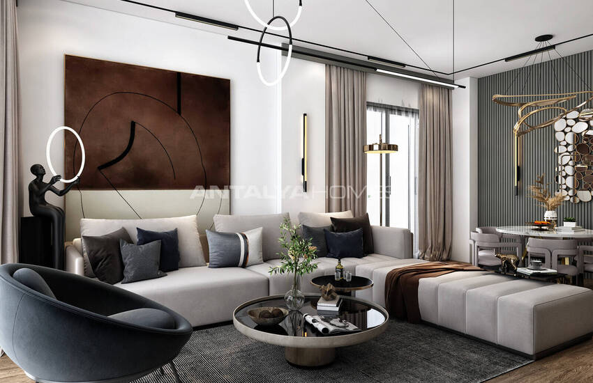 New Apartments in an Elite Complex in Antalya Aksu 6