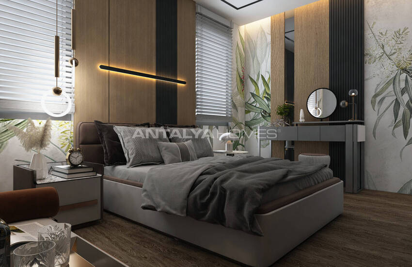 New Apartments in an Elite Complex in Antalya Aksu 10