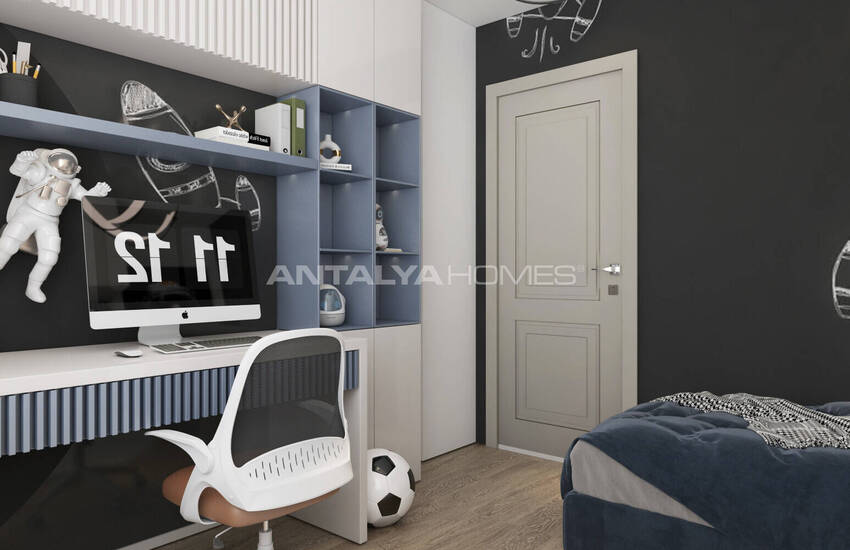 New Apartments in an Elite Complex in Antalya Aksu 11