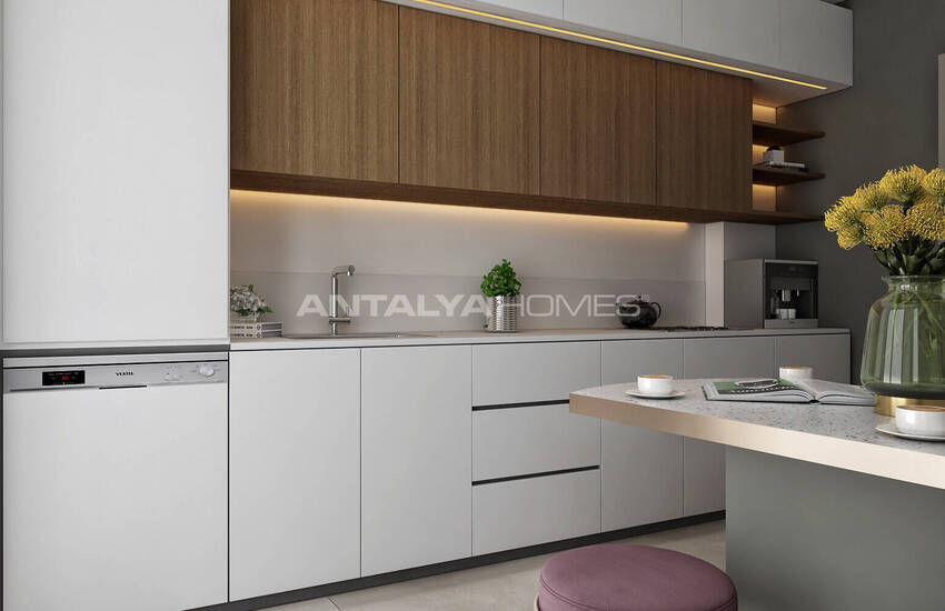 New Apartments in an Elite Complex in Antalya Aksu 13