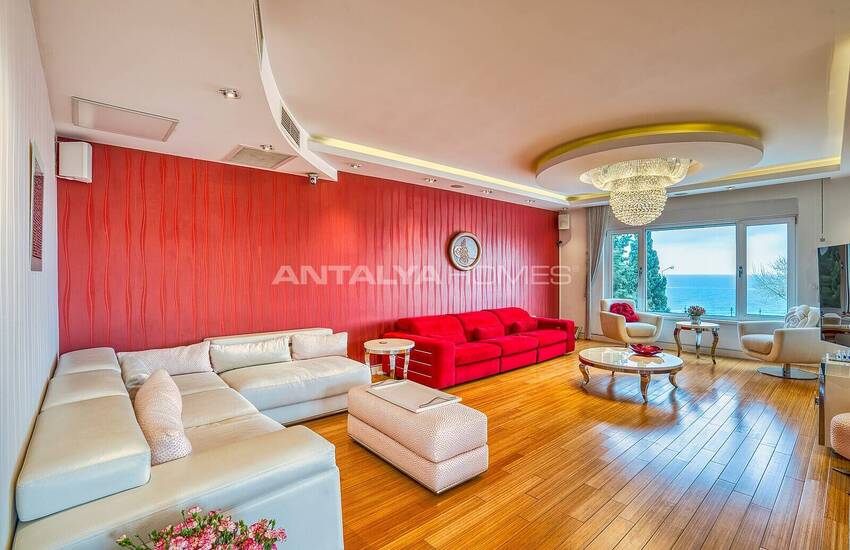 Antalya Lara'da Deniz ve Dağ Manzaralı Eşyalı Lüks Daire 7