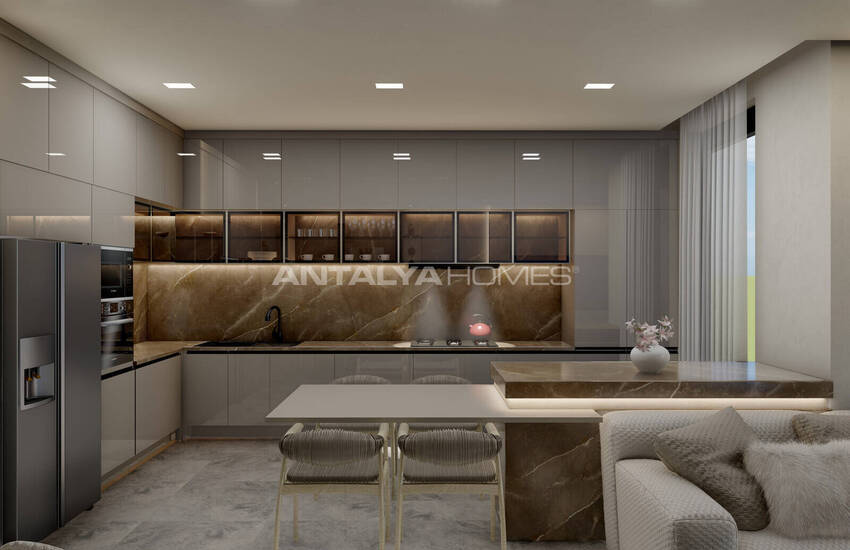 فيلات فاخرة منفصلة مع حمام سباحة خاص في دوزليرشامي، دوشمالتي، أنطاليا 30