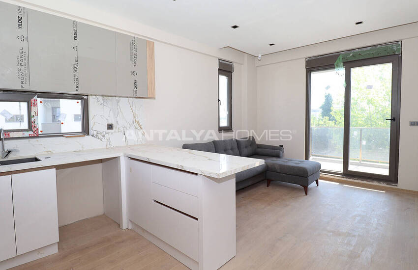 Kepez Göksu'da Modern Mimarili Projede Satılık 1+1 Daireler 20