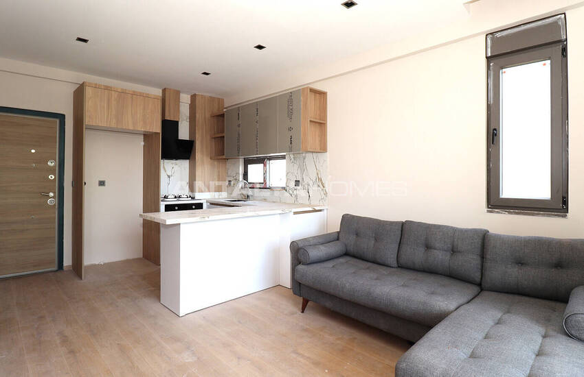 Kepez Göksu'da Modern Mimarili Projede Satılık 1+1 Daireler 18