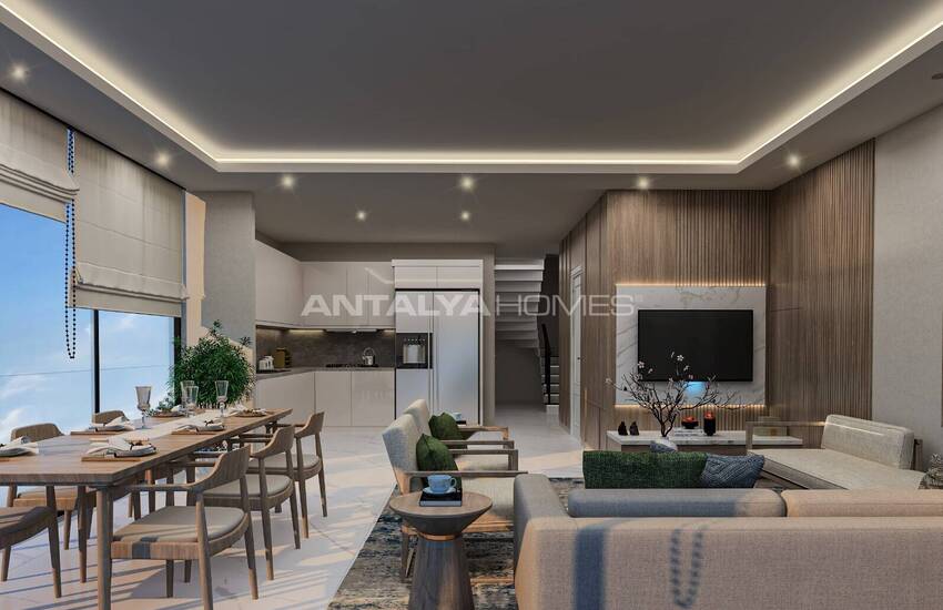 آپارتمان های لوکس در یک مجتمع با امکانات هتل در آلانیا 24