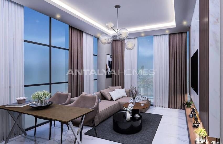Luxury Apartments in a Complex with Hotel Amenities in Alanya 21