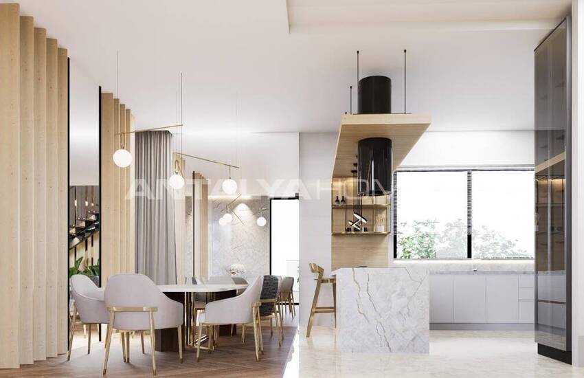 خانه های لوکس با سونا و جکوزی در آنتالیا، دوشمالتی 11