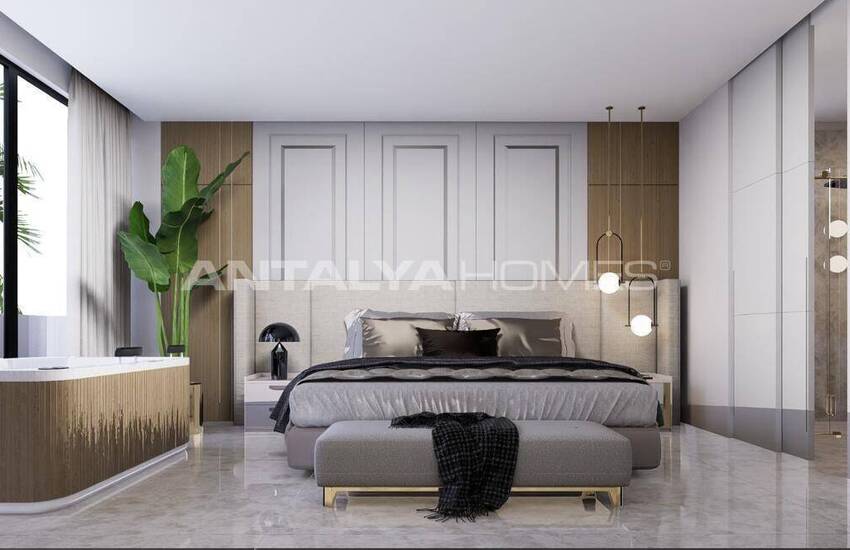 خانه های لوکس با سونا و جکوزی در آنتالیا، دوشمالتی 23