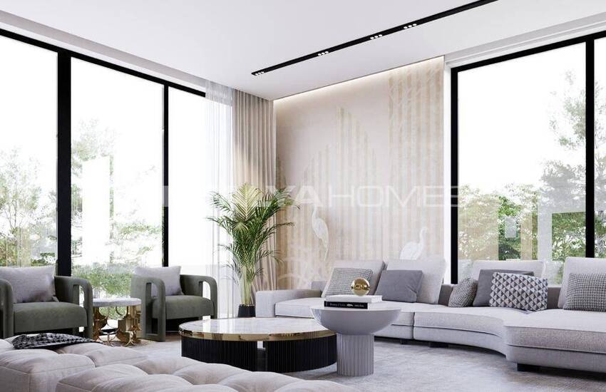 خانه های لوکس با سونا و جکوزی در آنتالیا، دوشمالتی 9