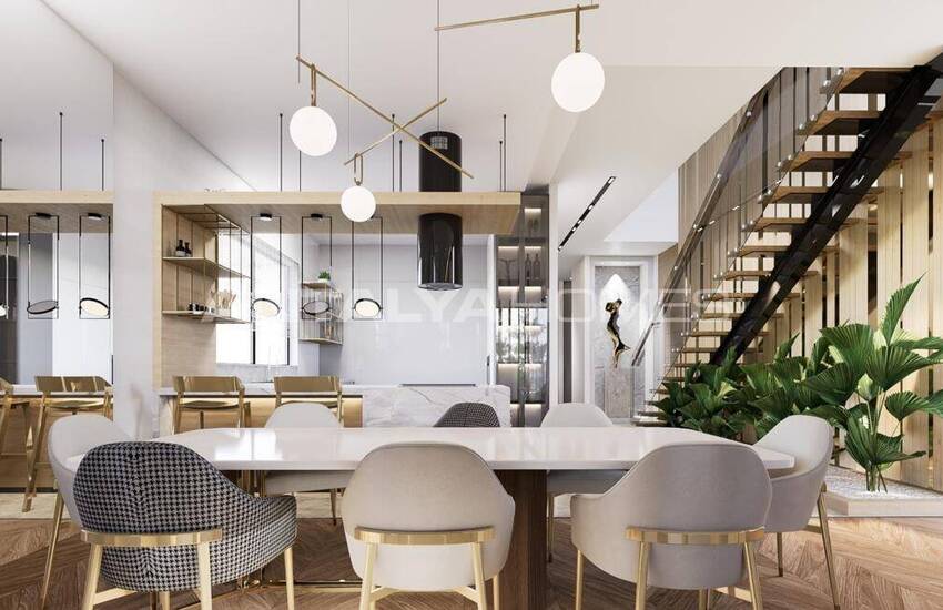 خانه های لوکس با سونا و جکوزی در آنتالیا، دوشمالتی 17