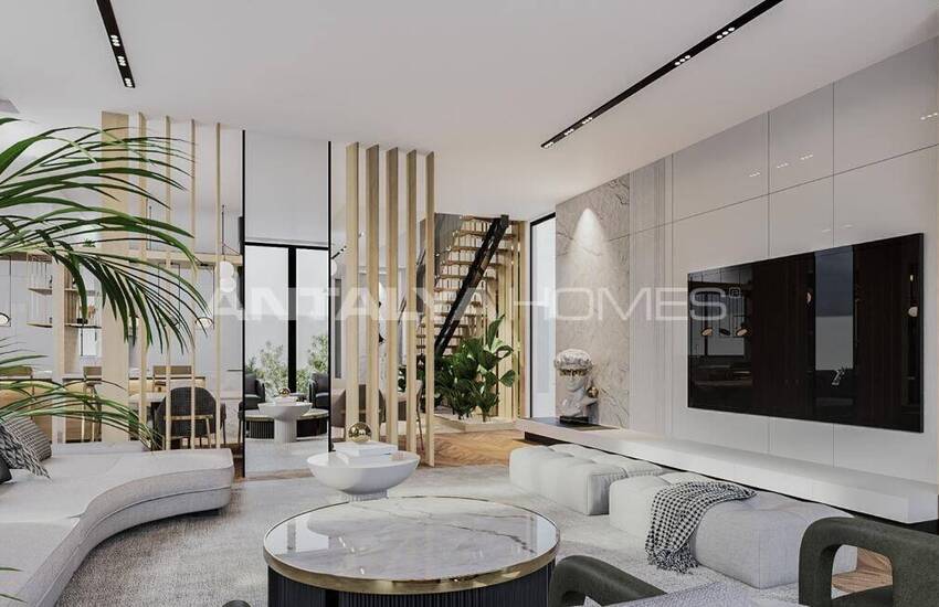 خانه های لوکس با سونا و جکوزی در آنتالیا، دوشمالتی 4