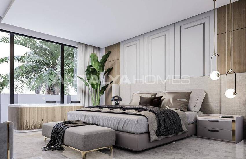 خانه های لوکس با سونا و جکوزی در آنتالیا، دوشمالتی 24