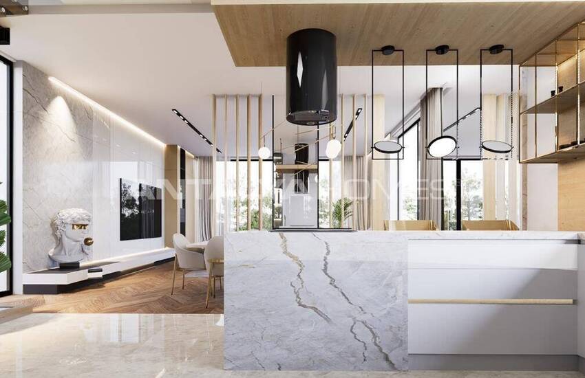 خانه های لوکس با سونا و جکوزی در آنتالیا، دوشمالتی 13