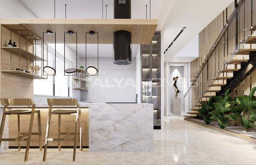 خانه های لوکس با سونا و جکوزی در آنتالیا، دوشمالتی 14