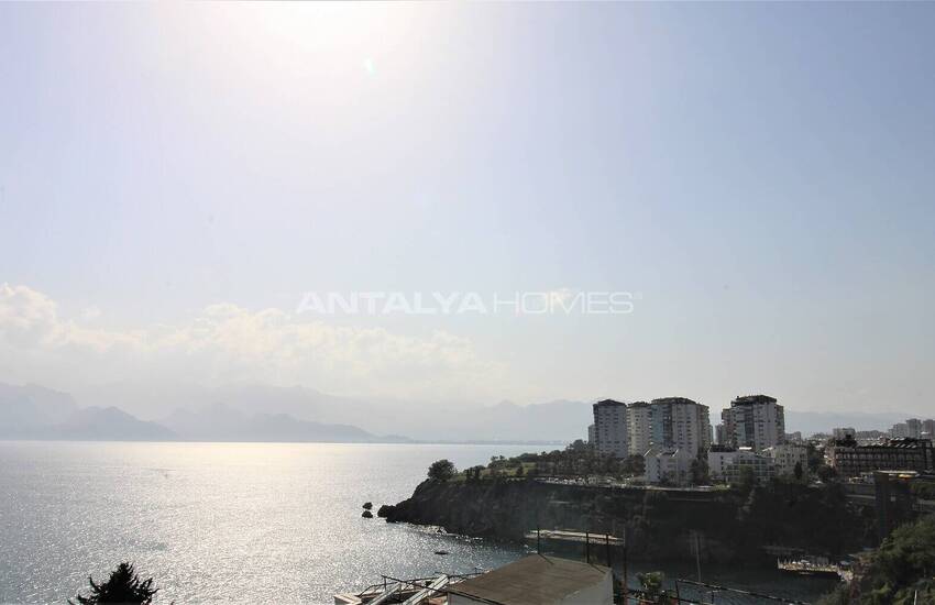 Lara'da Merkezi Konumda Deniz Manzaralı Geniş Daire 23