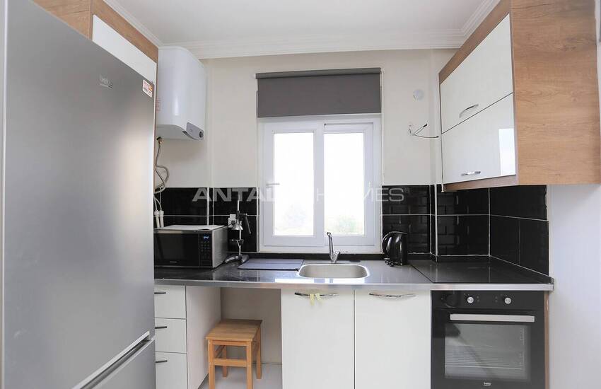 Меблированная Квартира на Среднем Этаже с Балконом в Кепезе 8