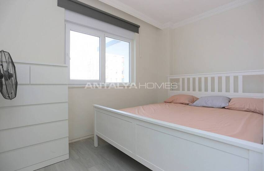 Меблированная Квартира на Среднем Этаже с Балконом в Кепезе 9