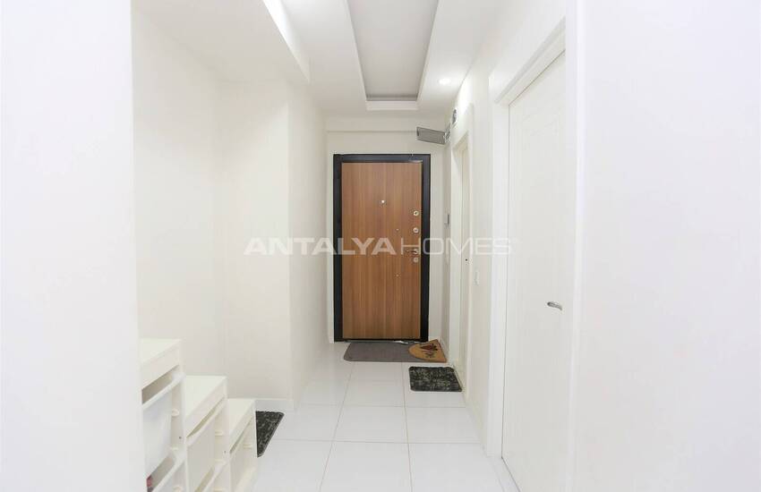 Меблированная Квартира на Среднем Этаже с Балконом в Кепезе 13