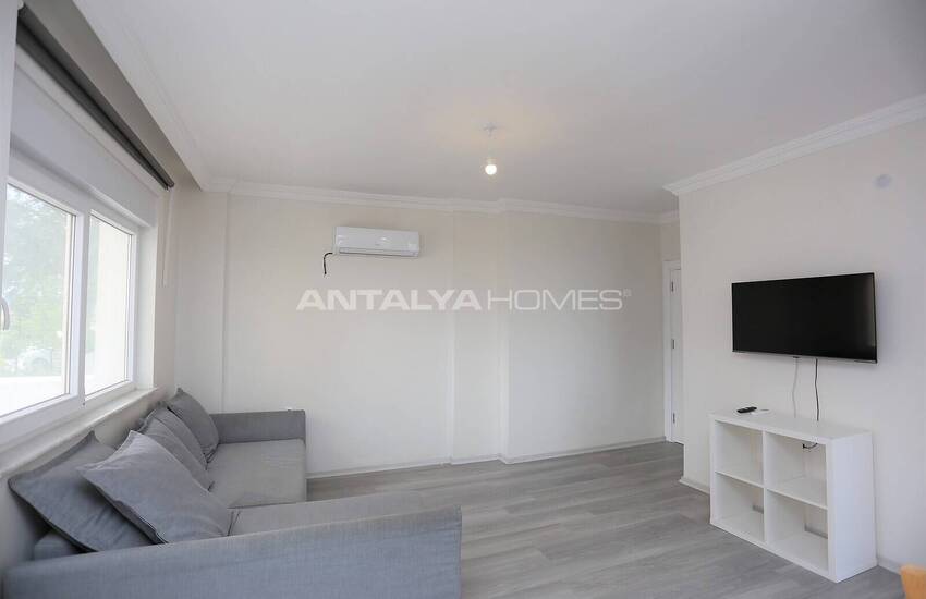 Меблированная Квартира на Среднем Этаже с Балконом в Кепезе 4